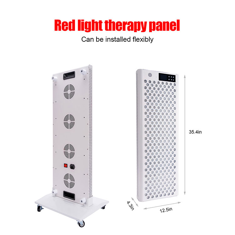 Dispositivo fotónico del panel de terapia de luz roja LED