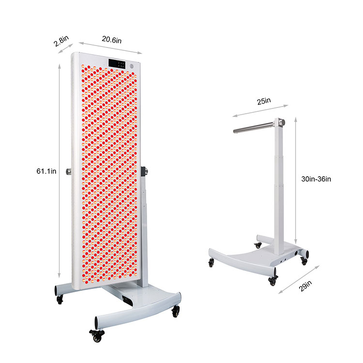 Dispositivo de tratamiento de terapia de luz roja de grado médico