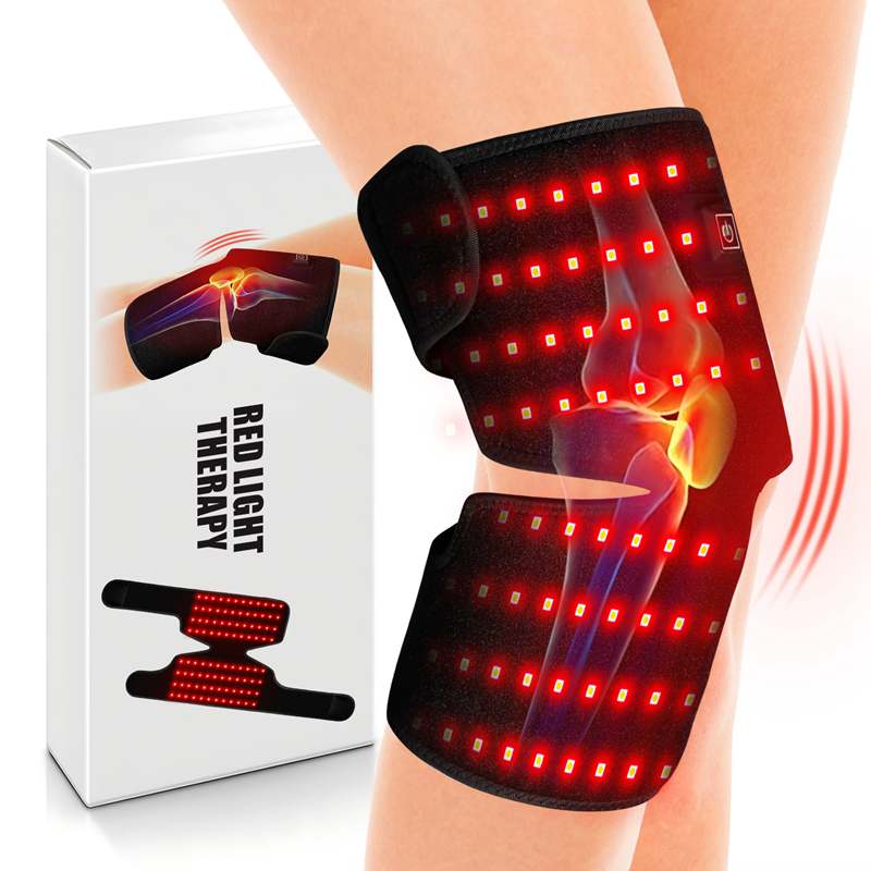 Correa de rodilla de terapia de luz roja