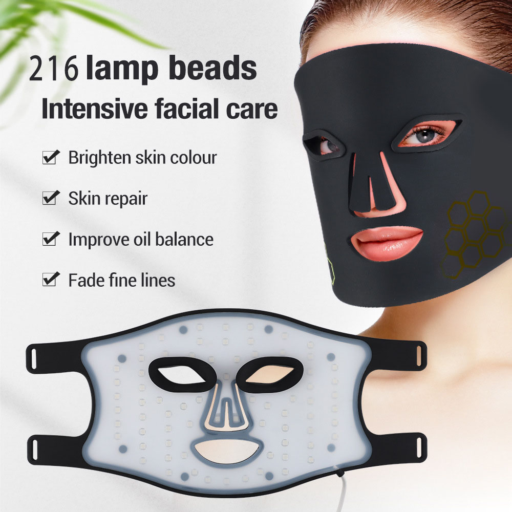 Máscara facial de la máscara facial de la luz roja